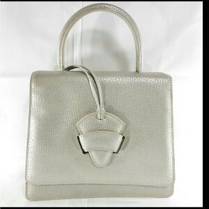 💖SHE HAS ARRIVED !! 💖
Authentic Loewe Barcelona Metallic Silver Satchel